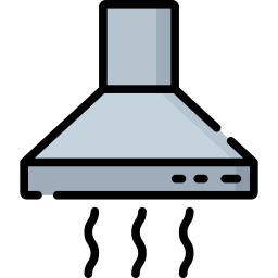 cleaning kitchen hood icon