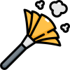 dusting clean icon