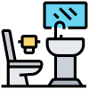 bathroom cleaning icon